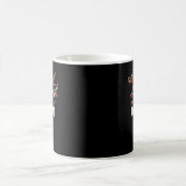 セミおもしろいダキュートなセミ昆虫出す コーヒーマグカップ (中央)