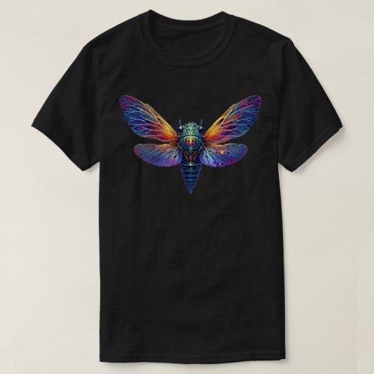 セミおもしろいダブロッドXIIIセミTOURセミFe Tシャツ (デザイン正面)