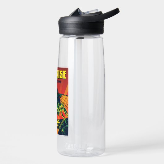 セミが目を覚ます ウォーターボトル (左面)