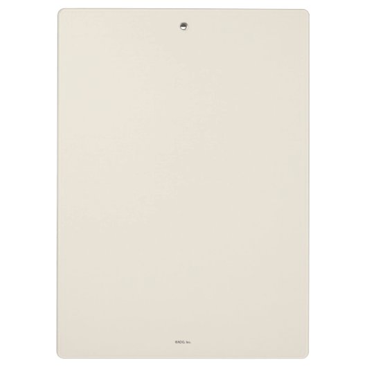 セミが目を覚ます クリップボード (裏面)