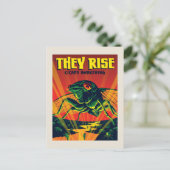 セミが目を覚ます ポストカード (スタンド正面)