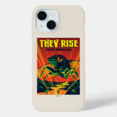 セミが目を覚ます Case-Mate iPhoneケース (裏面)