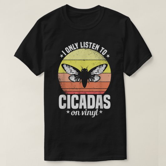 セミぬいぐるみ動物セミぬいぐるみCicadaぬいぐるみCic Tシャツ (デザイン正面)