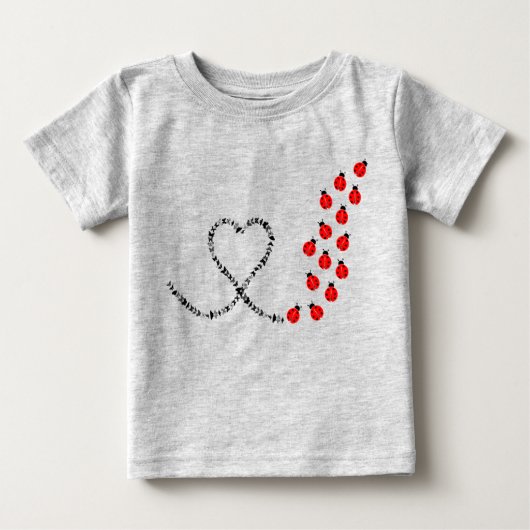 セミの仲間 ベビーTシャツ (正面)