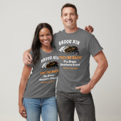 セミの出現それらが完全にカスタマイズ可能に戻る Tシャツ (ユニセックス)