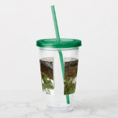 セミの殻。急いでいた。 アクリルタンブラー (左)