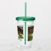 セミの殻。急いでいた。 アクリルタンブラー (右)