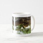 セミの殻。急いでいた。 コーヒーマグカップ (正面右)