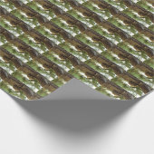 セミの殻。急いでいた。 ラッピングペーパー (角)