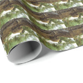 セミの殻。急いでいた。 ラッピングペーパー (ロールコーナー)