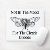 セミの気分ではない マウスパッド (マウス)