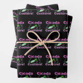 セミの虫 – かわいい虫の恋人 ラッピングペーパーシート (インサイチュ)