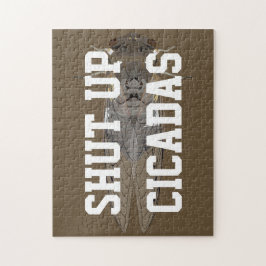 セミを閉じる ジグソーパズル