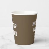 セミを閉じる 紙コップ (左)