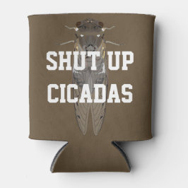 セミを閉じる 缶クーラー