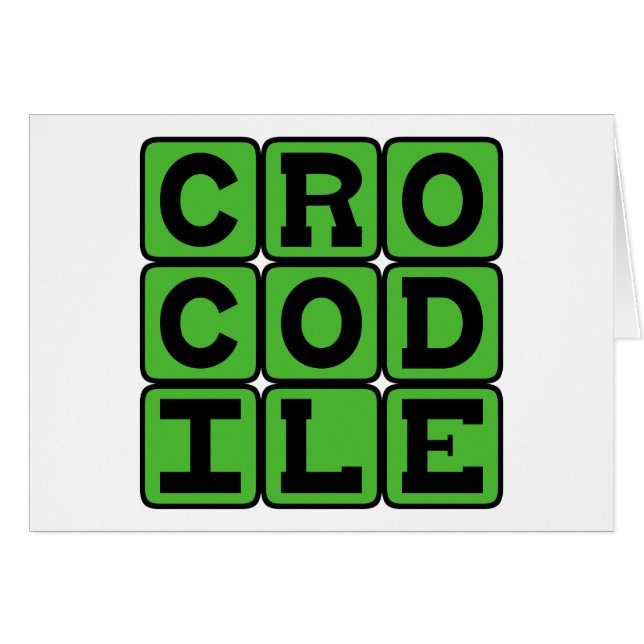 セミアクアット爬虫類クロコダイル (正面横)