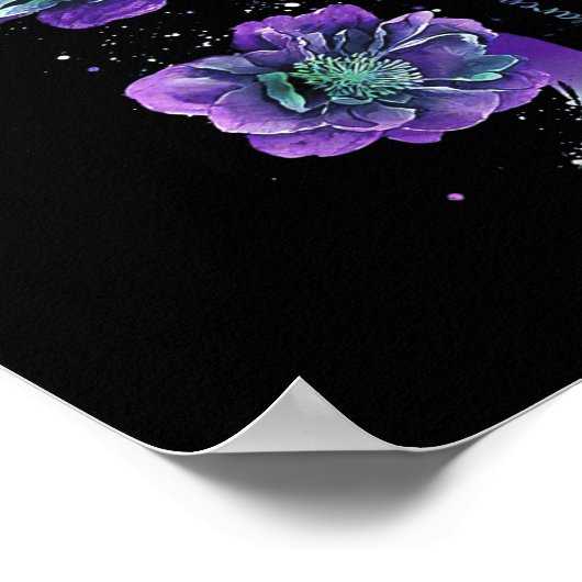 セミクロムシャツ自殺防止認識度Menta ポスター (角)