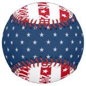 セミクワインセンテニアル 1776 2026 お祝い ソフトボール (裏面)