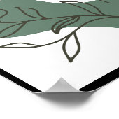 セミグロスモダンポスター/ウォールアート ポスター (角)