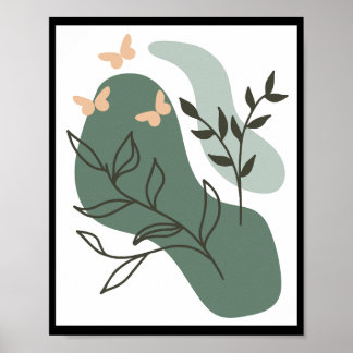 セミグロスモダンポスター/ウォールアート ポスター