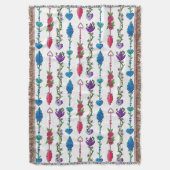 セミコロンの矢 スローブランケット (正面縦)