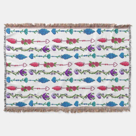 セミコロンの矢 スローブランケット (正面)