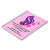 セミコロンの自殺または不況の認識度の蝶 ノートブック (左側)