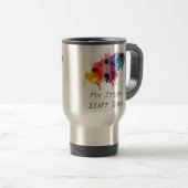 セミコロンは私の物語終わりませんでした トラベルマグ (正面右)