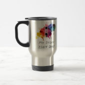 セミコロンは私の物語終わりませんでした トラベルマグ (左)