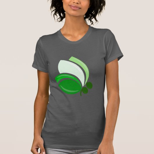 セミコロンバタフライ Tシャツ (正面)