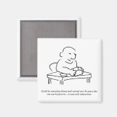 セミコロン命令マグネット マグネット (正面/裏面)