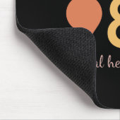 セミコロン精神衛生問題自殺防止 マウスパッド (コーナー)