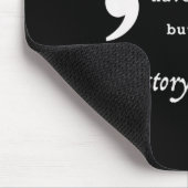 セミコロン自殺防止認識度 マウスパッド (コーナー)