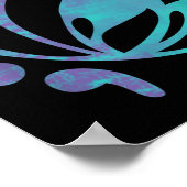 セミコロン蝶の心的自殺防止戦争 ポスター (角)