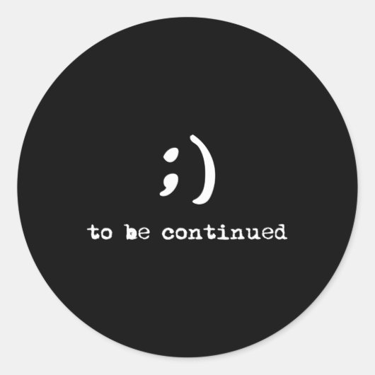 セミコロン連続の自殺認識度 ラウンドシール (正面)