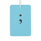 セミコロン カーエアーフレッシュナー (裏面)