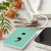 セミコロン キーホルダー (正面右)