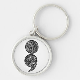 セミコロン キーホルダー