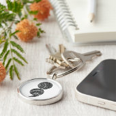 セミコロン キーホルダー (側面)