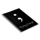 セミコロン/私の話はまだ終わらない; ノートブック (右側)