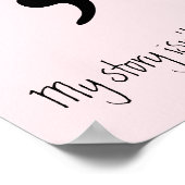 セミコロン/私の話はまだ終わらない； ポスター (角)