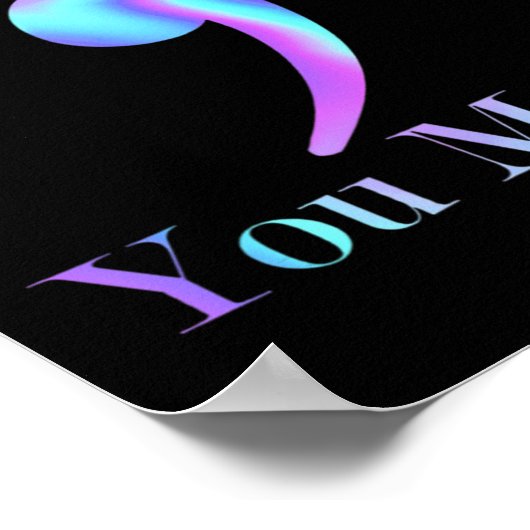 セミコロンCatによる自殺の防止に関する問題 ポスター (角)