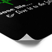 セミコロンEkg自殺認識度防止 ポスター (角)