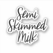 セミスキムミルク保管ステッカー シール (正面)