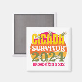 セミスタイリッシュダサバイバー2024ブロッドXIII XIX マグネット (正面/裏面)