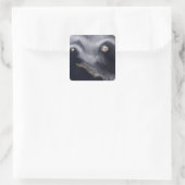 セミソポチノイ島の衛星画像 スクエアシール (バッグ)