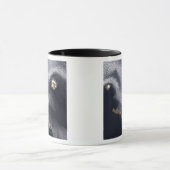 セミソポチノイ島の衛星画像 マグカップ (中央)