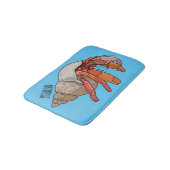 セミットカニ漫画イラストレーション バスマット (アングル)