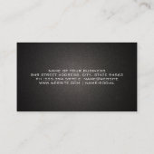 セミトラックとトレーラー 名刺 (裏面)