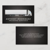 セミトラックとトレーラー 名刺 (正面/裏面)